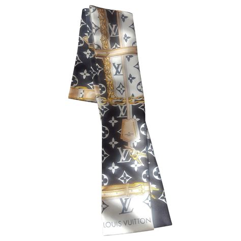 louis vuitton silk scarf black|louis vuitton scarf buy online.